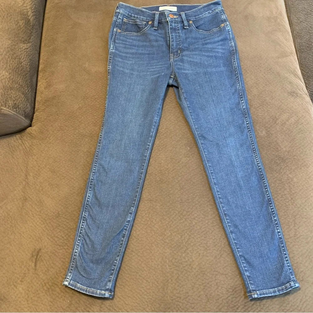 Madewell 10” High-Rise Skinny Jeans Size 27P